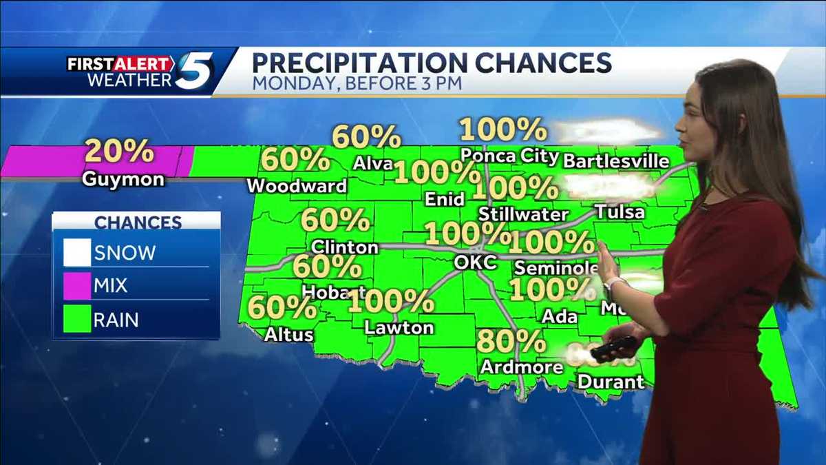 FORECAST: Breezy today, Rain and Snow Tomorrow