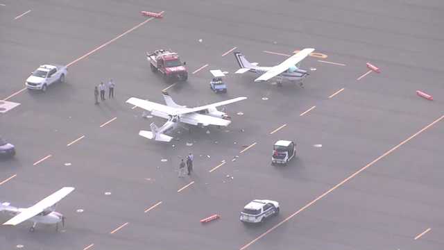 2 planes damaged after apparent collision at Orlando Executive Airport - Vimarsana News