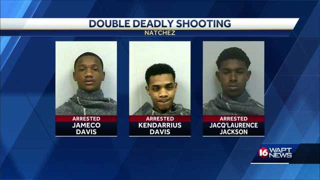 Natchez police arrest three suspects of 2018 double homicide investigation - Vimarsana News