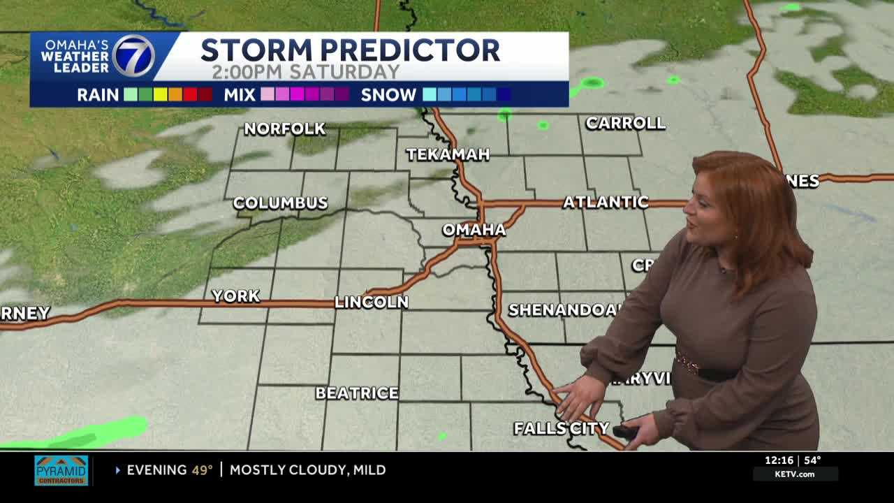 Very mild, quiet Friday afternoon for Omaha area