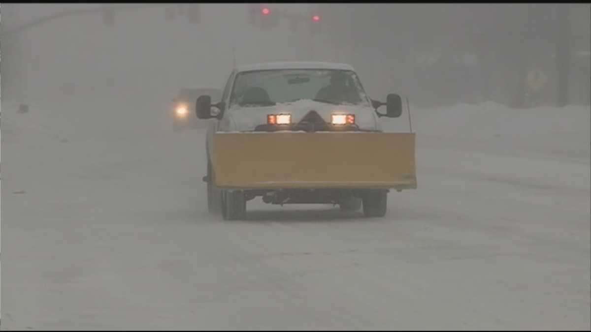Cold temps work against crews trying to clear roads