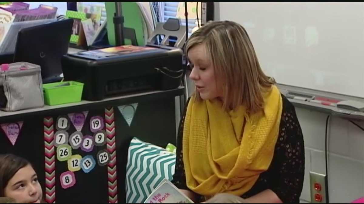 Golden Apple Award Jena Putnam, Powdersville Elementary School