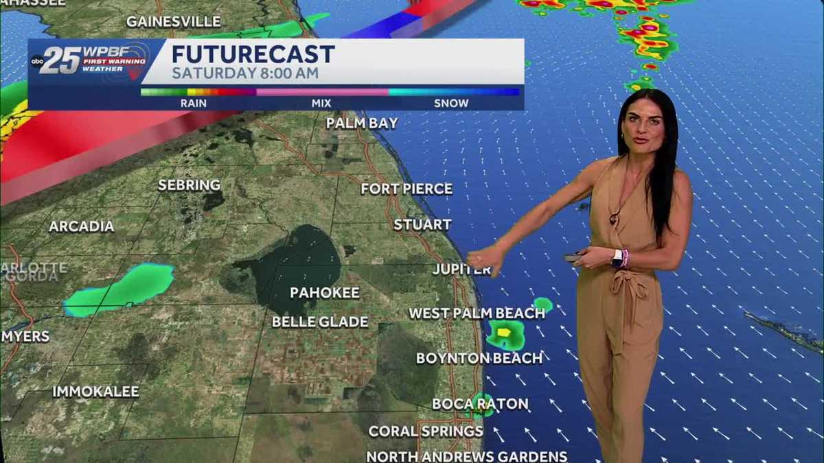 Flood potential threat for first half of the weekend