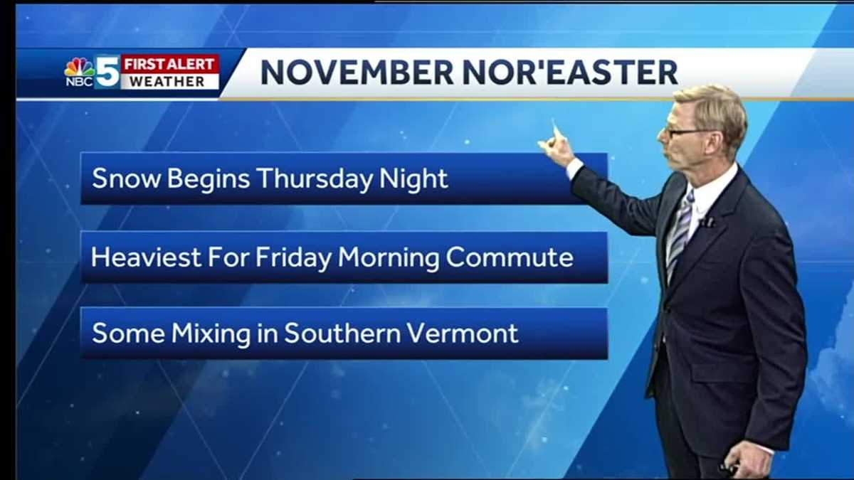 Video: Tom Messner preps us for the upcoming snow storm