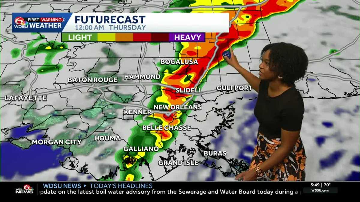 Warm, breezy Tuesday before midweek storm threat & cooldown