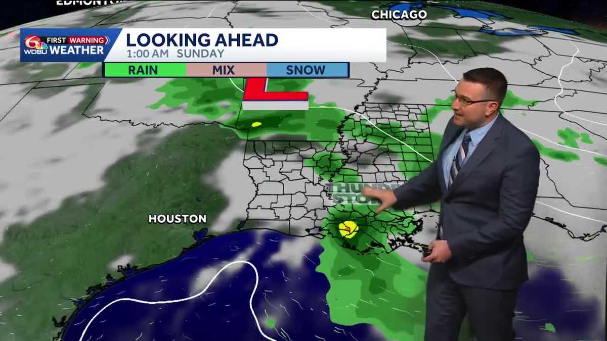 Warm and dry but watching for rain on Halloween in Louisiana