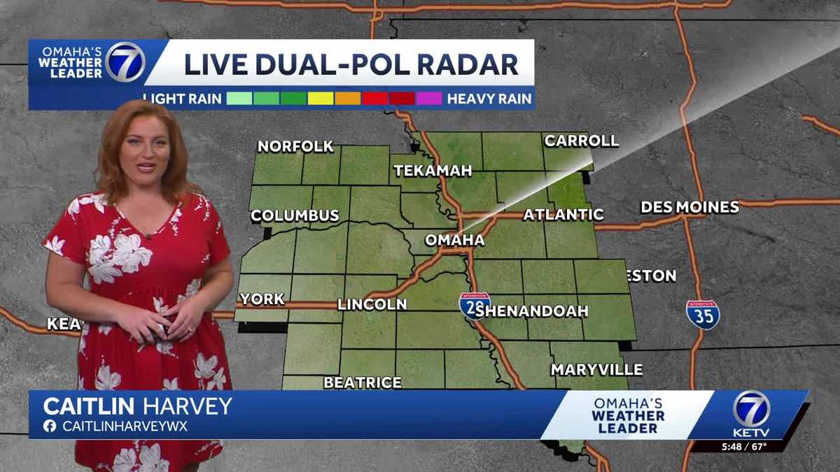 Warm, muggy Saturday before heat settles into Omaha area
