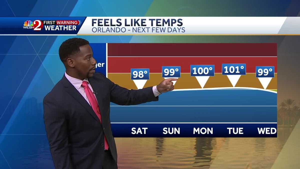 Triple Digit Heat Indices w/ Weekend Record Temps | May 16th Forecast