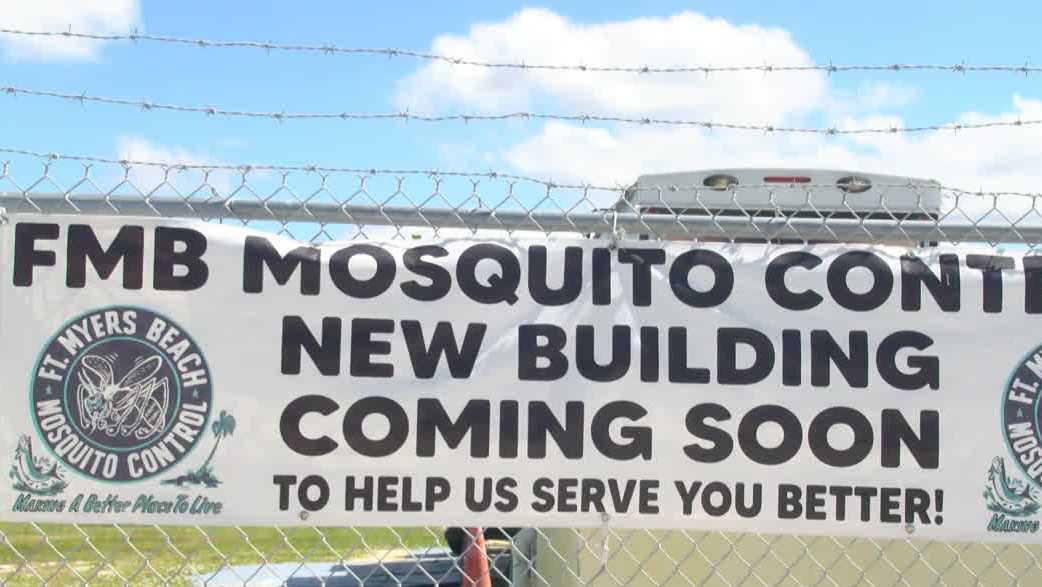 Fort Myers Beach mosquito control plans new building - WBBH