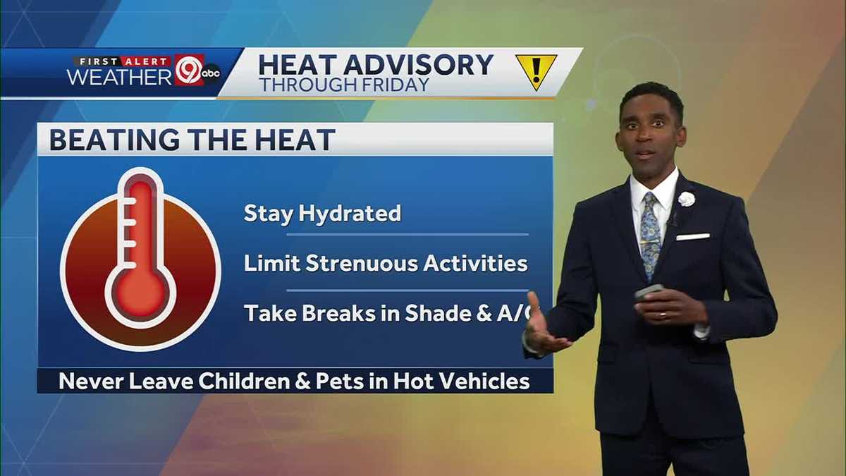 Stay safe Kansas City! Heat index to top 100 degrees Thursday