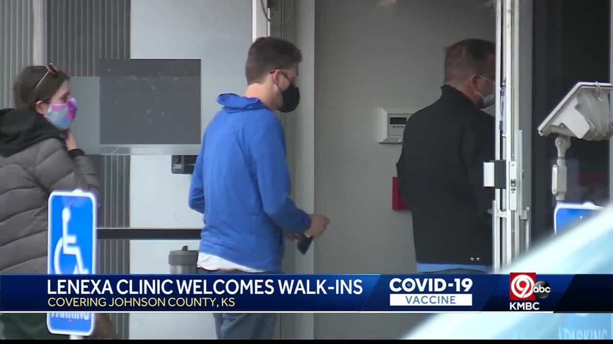 Lenexa clinic opens to walkins, 2,000 spots available Thursday