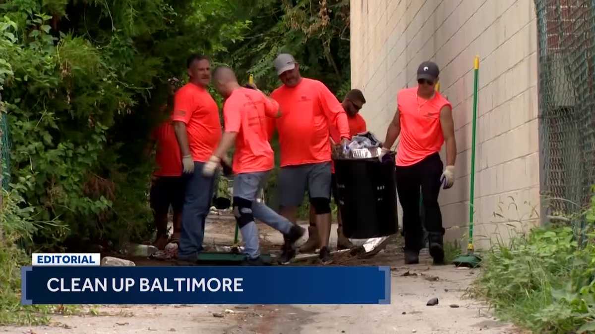 Editorial Clean up Baltimore