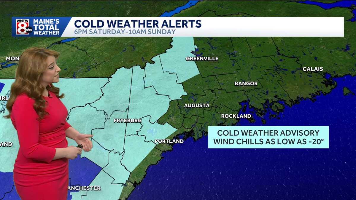 Light snow exits, turning cold and windy Sunday