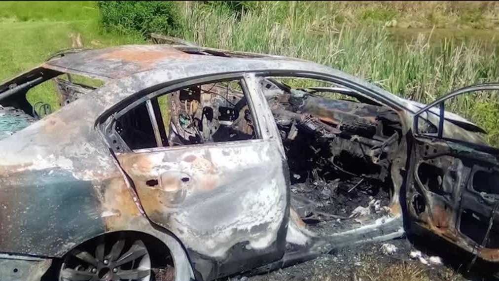 Burned car found on Western Pa. man’s property, state police investigating
