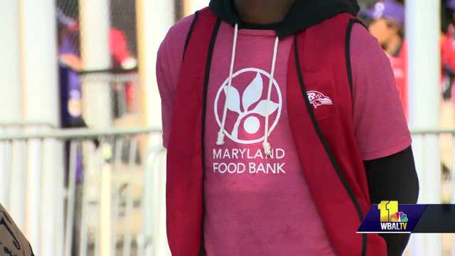 Ravens fans help donate to Maryland Food Bank - Vimarsana News