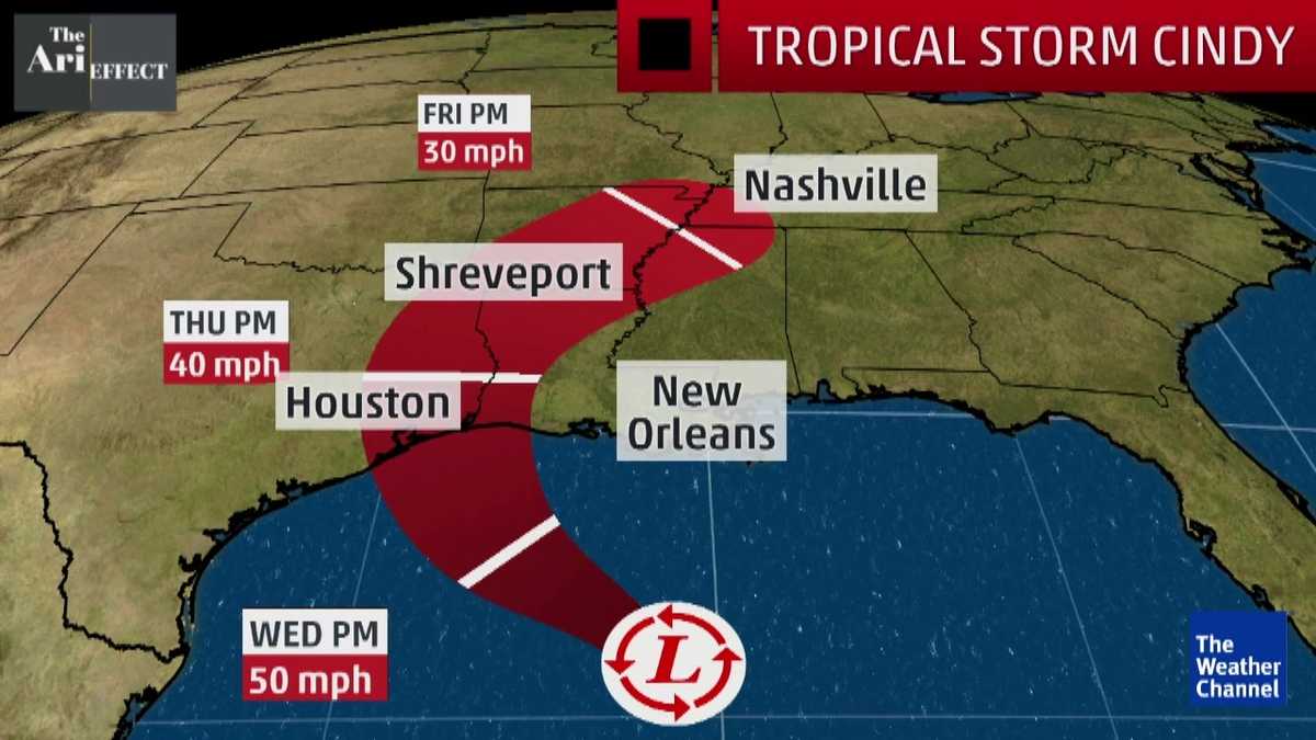 Tropical Storm Warnings Expand to Houston Metro