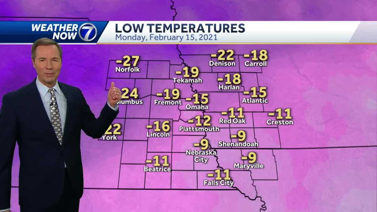 Record cold in Omaha