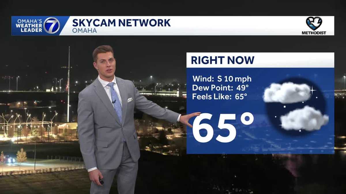Mild and breezy Friday night in Omaha - KETV