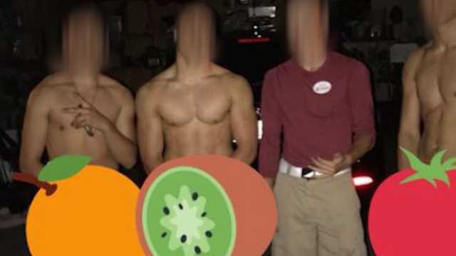 High school game combines squirt guns, nudity, playoff brackets