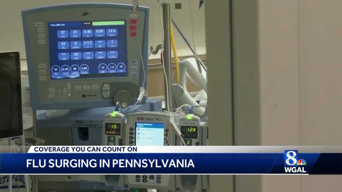 RSV, flu, COVID-19 cases fill emergency departments in Pennsylvania