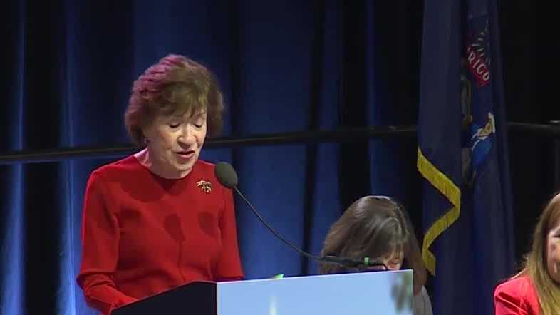 Sen. Collins, former Gov. LePage speak at Maine Republican State Convention