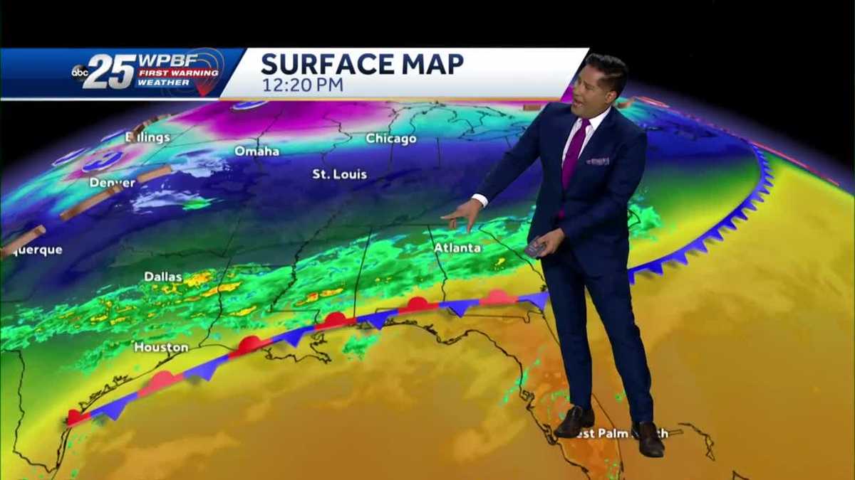 Cooler weather on the way Friday