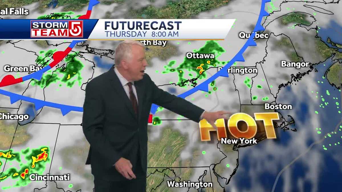 Video: Soaring humidity in days ahead
