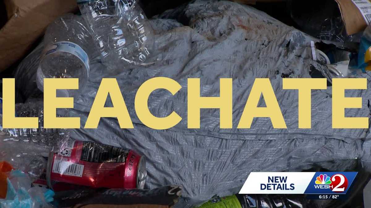 Landfill in Central Florida drilling well to dispose of 'trash tea' in ground