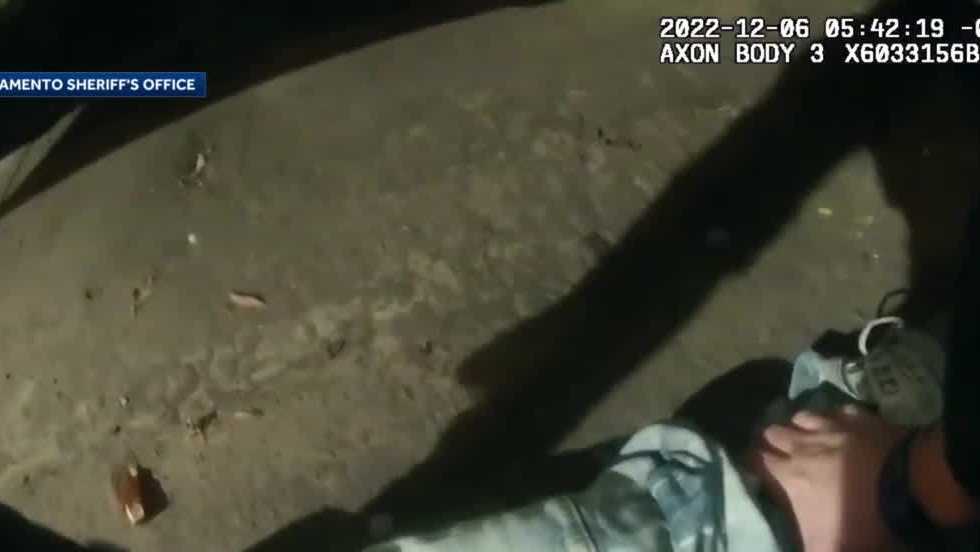 Sacramento deputy body cam video shows man became unresponsive