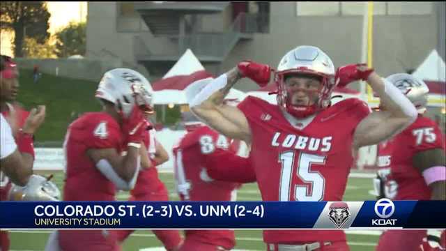 Colorado State rolls over UNM, 36-7 - Vimarsana News