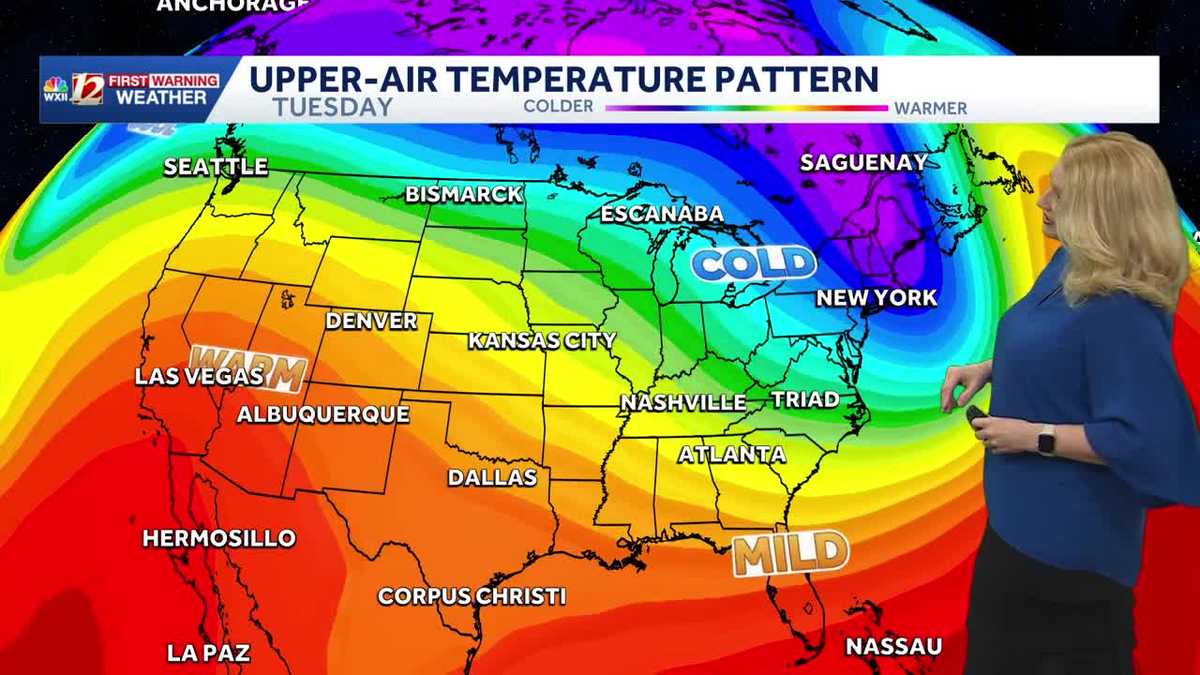 Plenty of Sunshine and Carolina Blue Skies Thursday