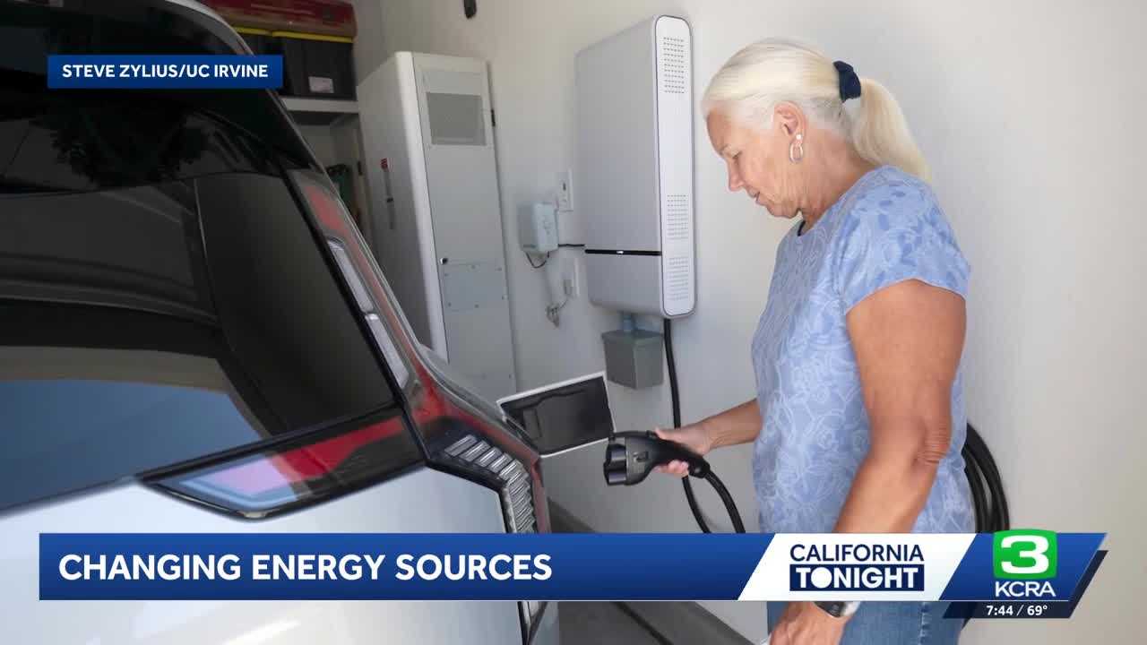 kcra.com - Edie Lambert - UC Irvine tests electric cars as backup power for homes