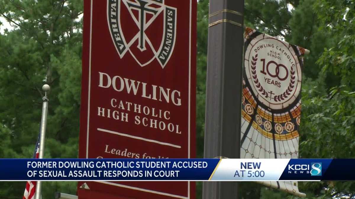 Former Dowling Catholic student accused of sexual assault responds to lawsuit