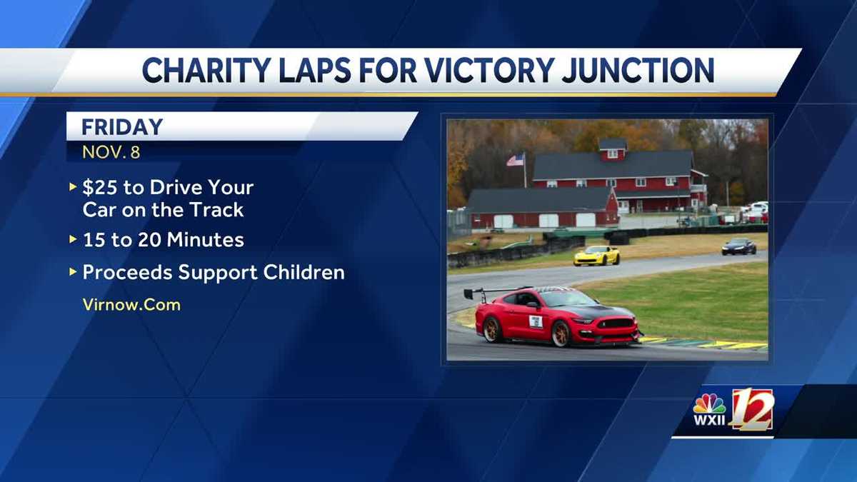 Virginia charity lets you drive on a racetrack