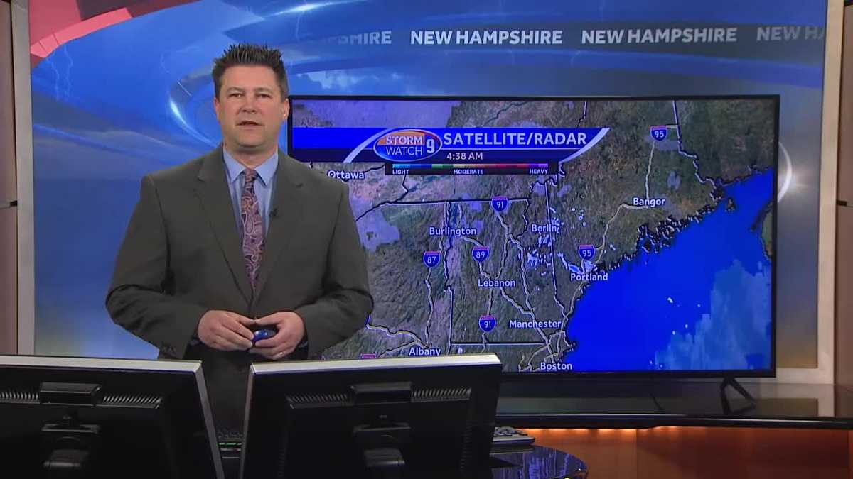 Watch: A chilly start to the work week