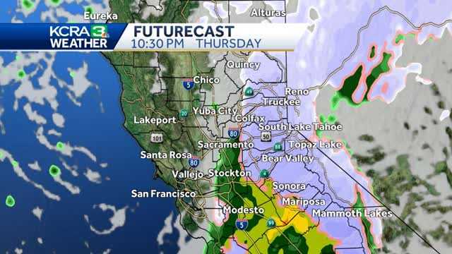 Rain, Snow, Wind Arrive Thursday