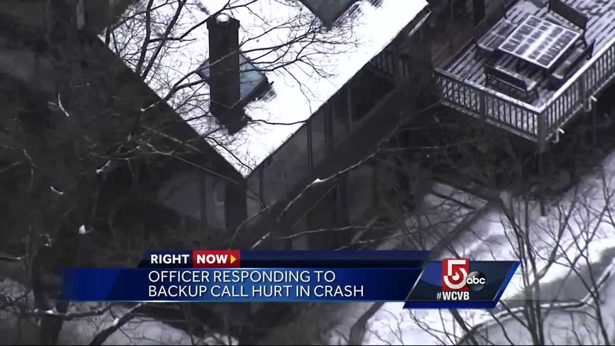 Officer hurt in crash responding to outofcontrol Airbnb rental party