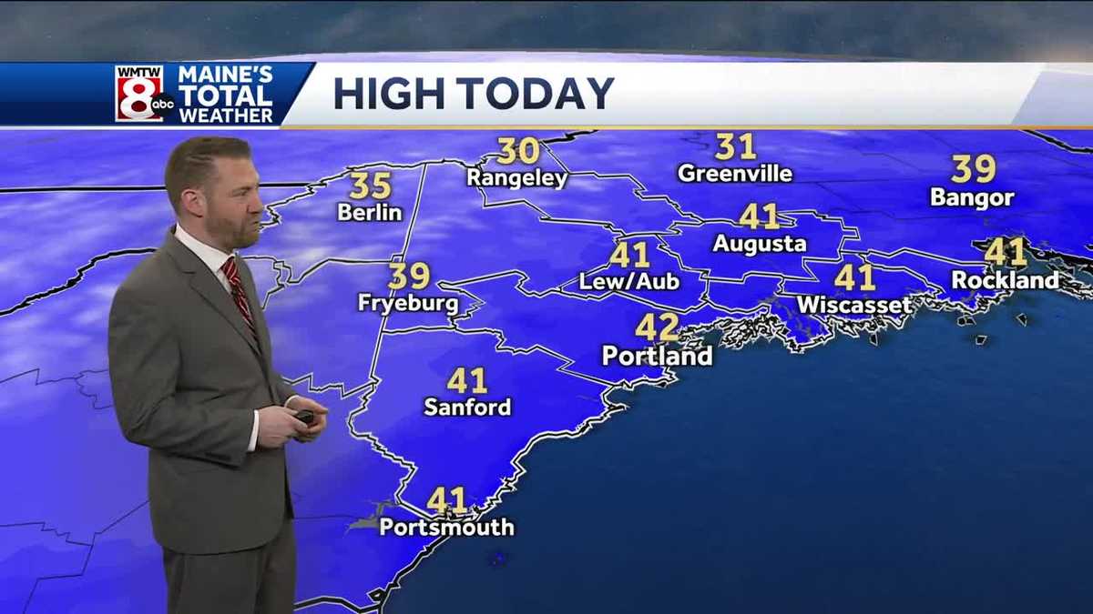 Today's 5AM forecast update