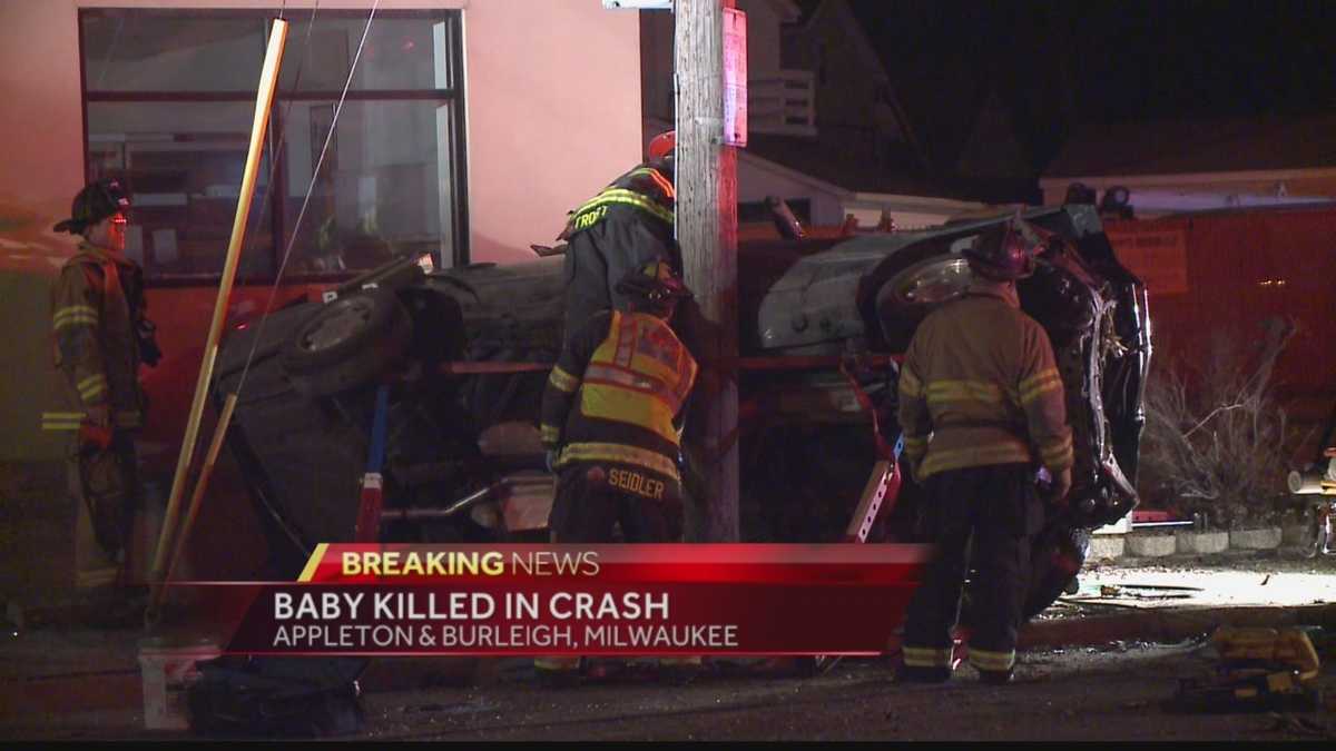 Baby killed in overnight crash