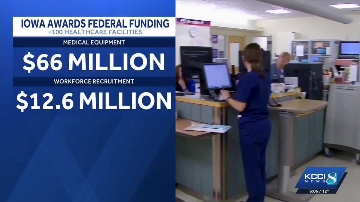Iowa to award $78.6M to improve access to rural health care