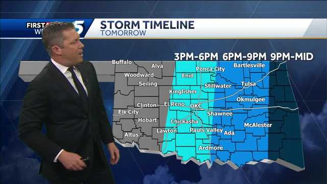 TIMELINE: Threat for severe storms in Oklahoma returns Tuesday - Vimarsana News