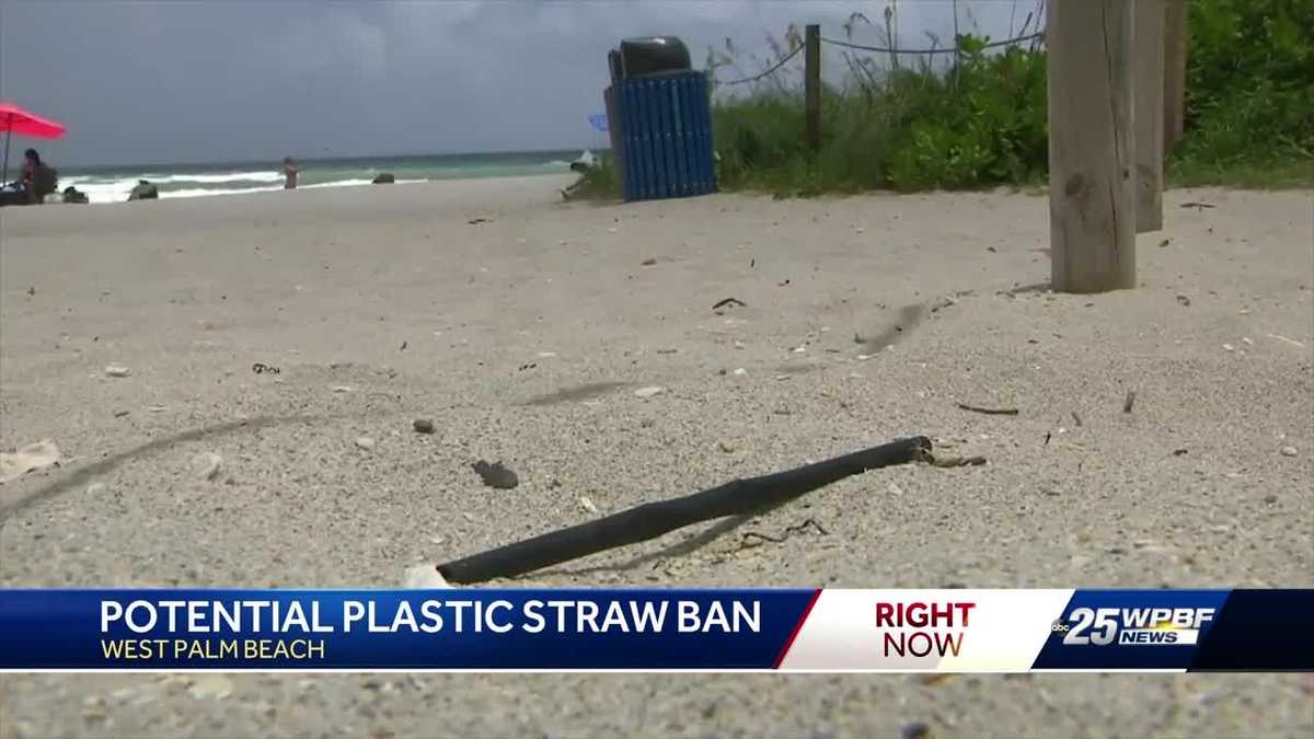 Plastic straw ban could soon be in West Palm Beach
