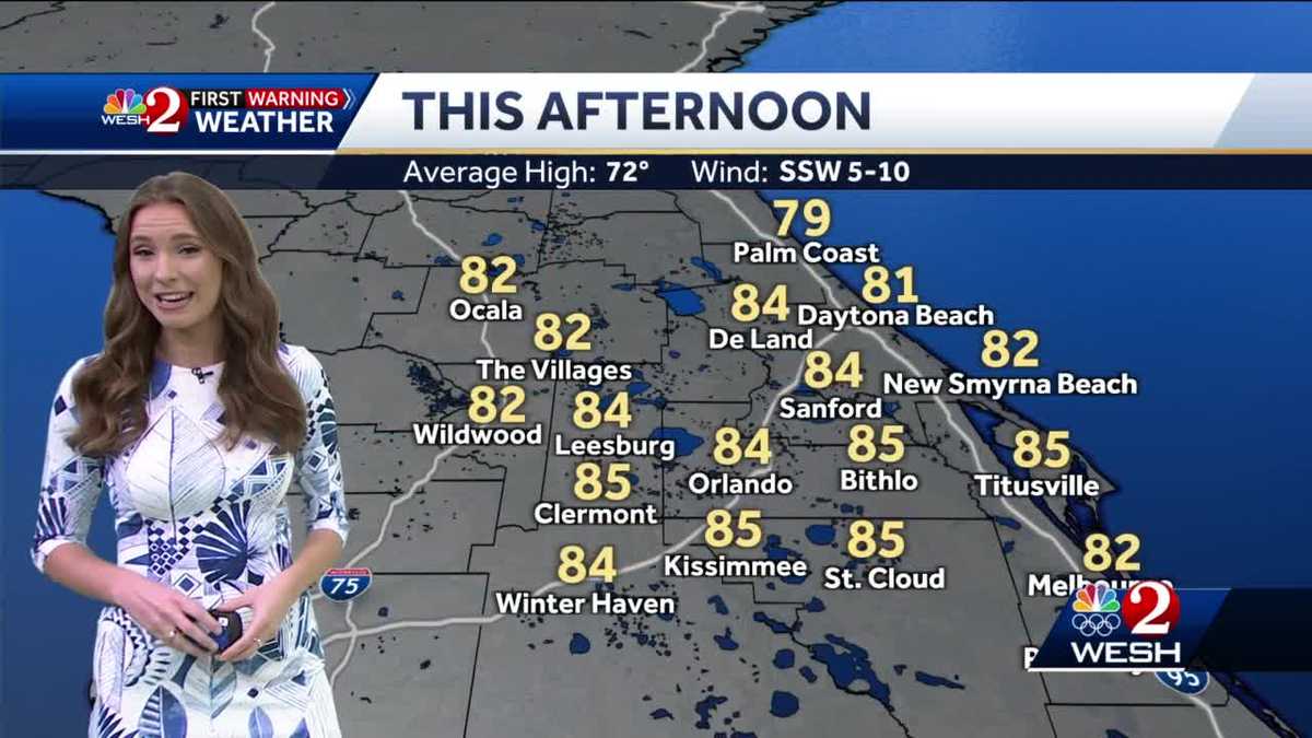 Central Florida Forecast Near Record Heat For New Year S Eve