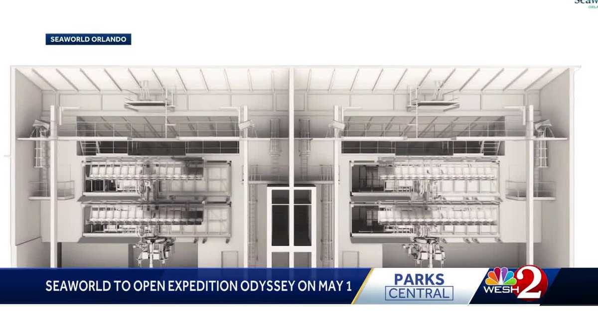 Opening date set for SeaWorld Orlando's Exhibition Odyssey