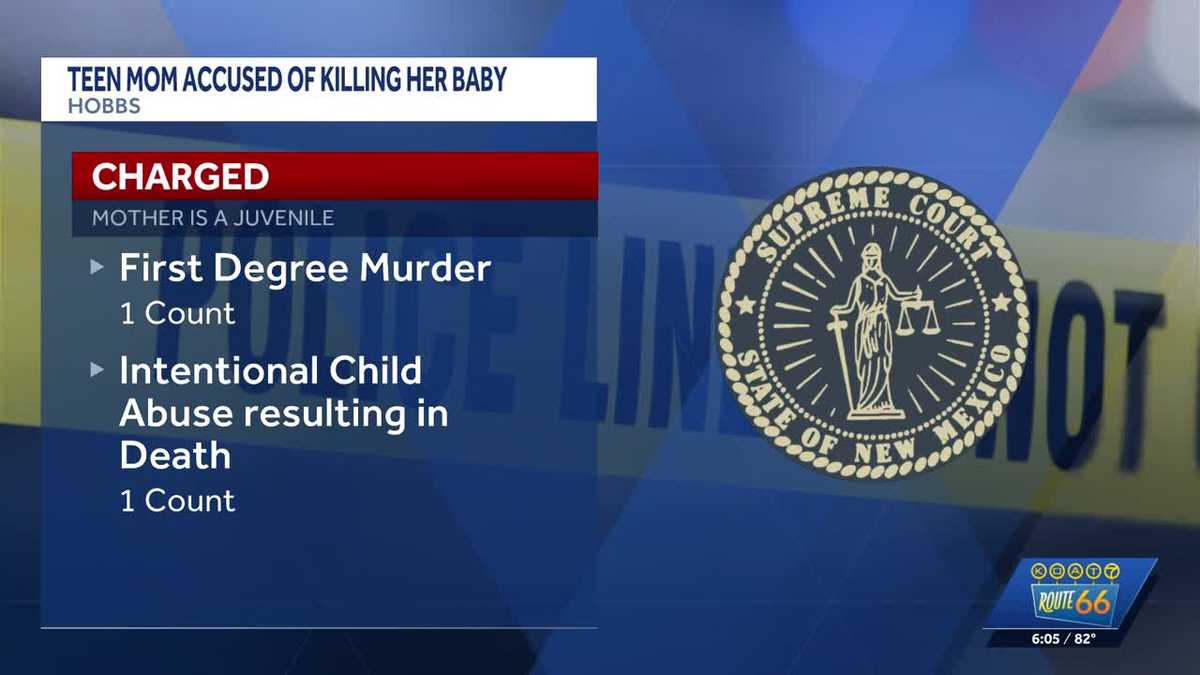 Hobbs teen charged in infant's murder