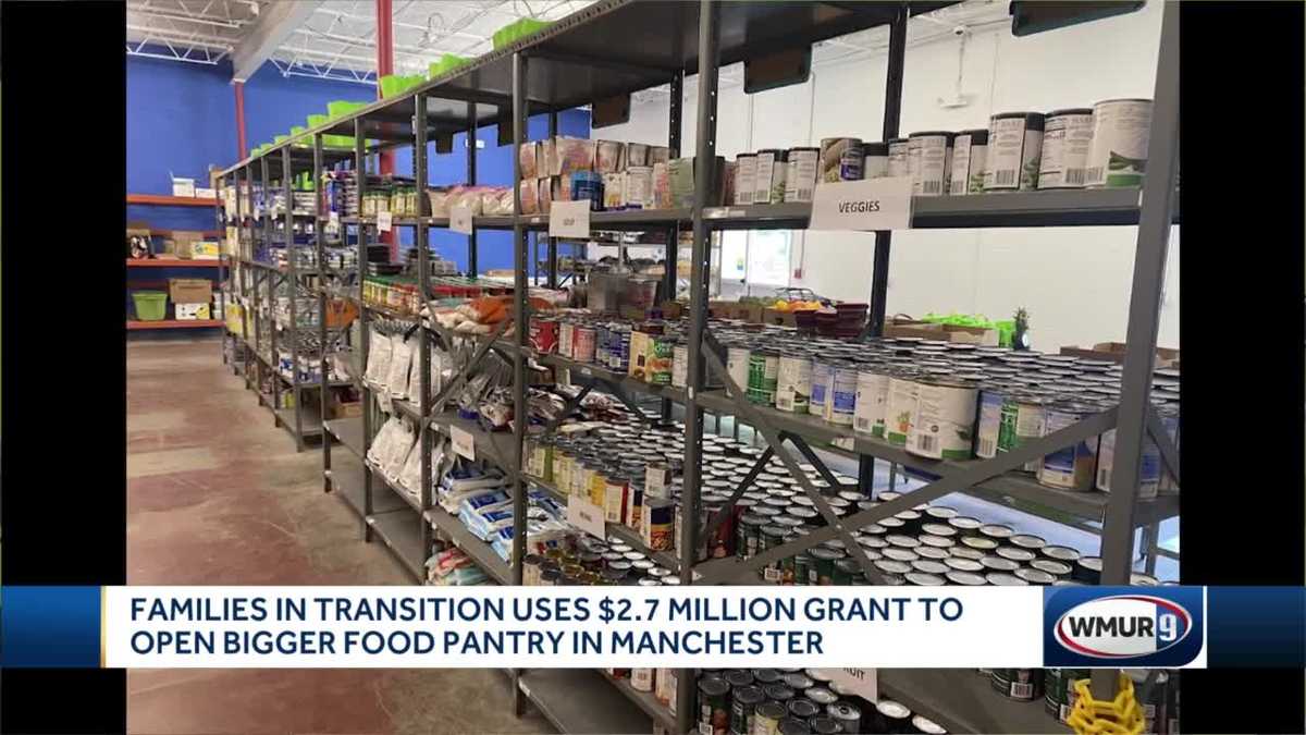 Grant helps Families in Transition open bigger food pantry in NH