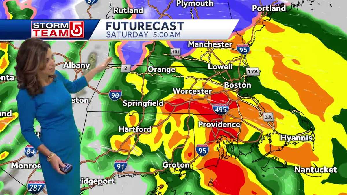 Video: Rain, wind and coastal flooding with next storm