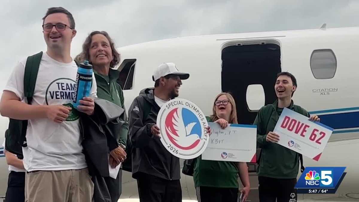 Team Vermont receives send-off ahead of Special Olympics USA Games