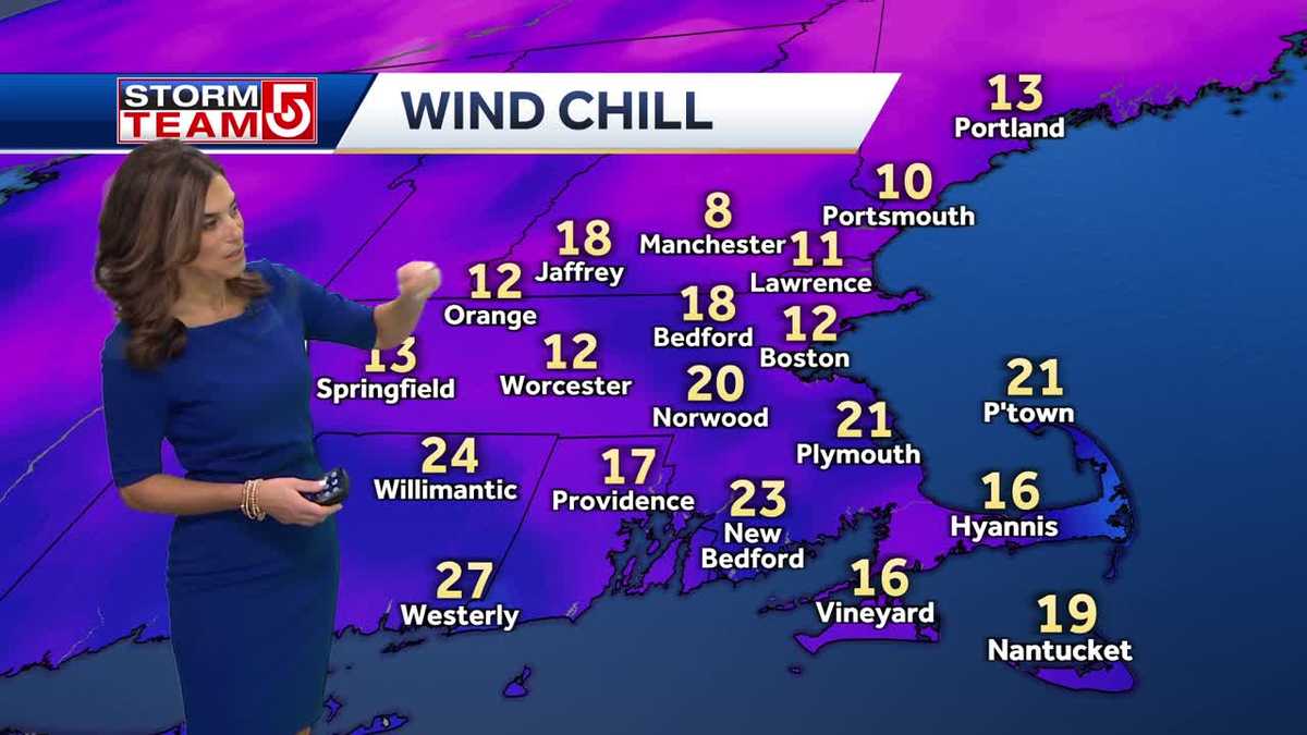 Video: Cold day with temps in 30s