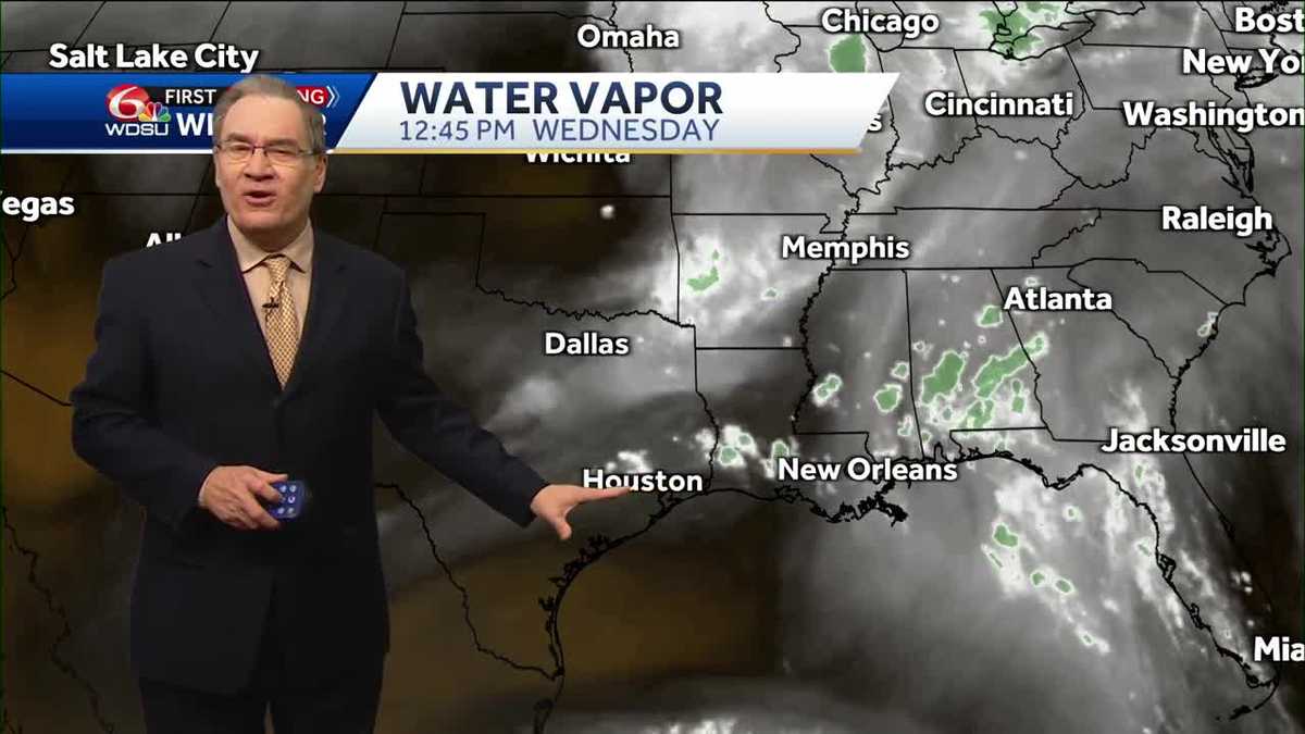 Drier weather and hotter weather on the way